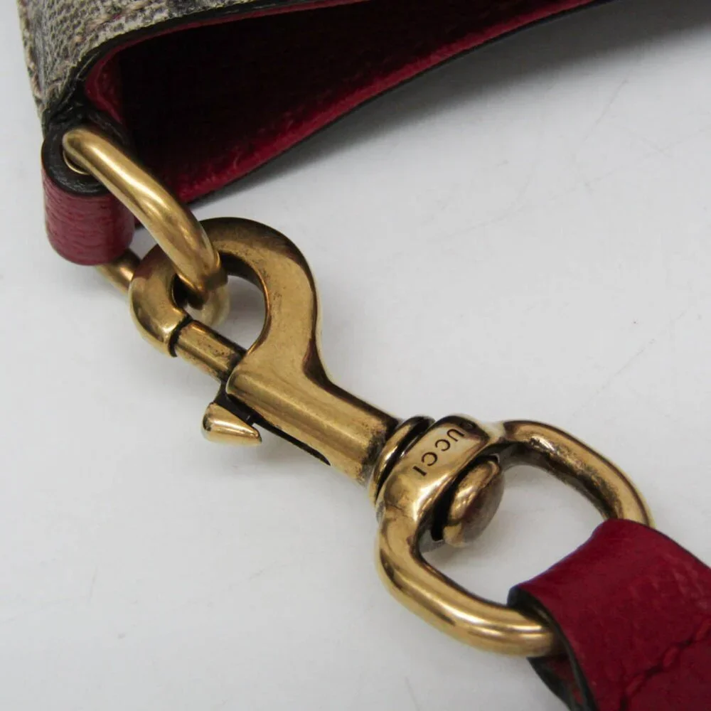 GUCCI Authentic Cream Leather Shoulder Bag - Picture 9 of 13